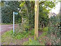 Footpath off Enborne Street in RG20 0NZ