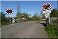 Level crossing at Northway in GL20 8TQ