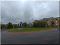 Monxton Road roundabout in SP10 3LS