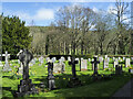 Gravestones at Holy Trinity Church, Whitfield in NE47 8YZ