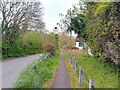 Path by The Swan Inn, Inkpen in RG17 9DP