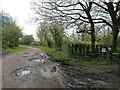 Old Hall Lane and farm signage in M45 7TN