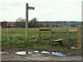 A stile and a footpath to Hylands Park in Goat Hall Ward