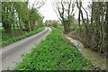 Ditch by the lane from Brickhouse Farm in SG9 0PA