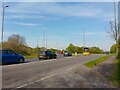 A4 Bath Road junction roundabout in RG20 8JU