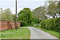 Elsing: Road next to Green Farm in NR20 3DZ