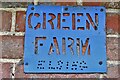 Elsing, Green Farm: Farm sign in NR20 3DZ
