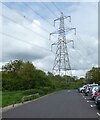Pylons at Chester Services in CH2 4QE
