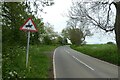 Road sign near Spell Close Farm in TS15 9GN