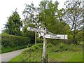 Inkpen Common signpost in RG17 9QS