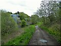 Cyclepath to the site of Droyslden Station in OL7 9JZ