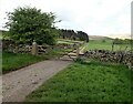Gate on Clerk Hill Road in BB7 9FQ
