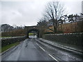 Railway bridge over the B6479 in BD24 9LR