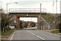 Railway bridge over Church Road in CM11 1PL