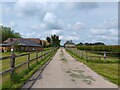 Woodside Farm footpath in RG20 4TX
