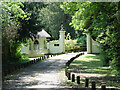 Gate to Ankerwycke Priory in TW19 5DG