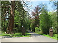 Forest Mere hotel driveway, near Liphook in GU30 7JG