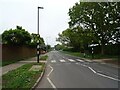 Zebra crossing on High Road, Trimley St Martin in IP11 0RG