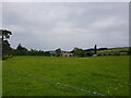 View towards a large house from Lower Woodhouse, Shobdon in HR6 9NL
