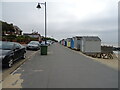 Promenade and beach huts, Felixstowe  in IP11 7LU