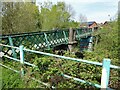 Footbridge over former railway in SK5 6JH
