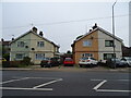 Coloured houses on Foxhall Road in IP3 8NW