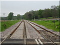 Railway towards Woodbridge and Lowestoft in Little Bealings