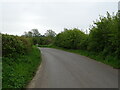 Kettleburgh Road towards Framlingham in IP13 9LS