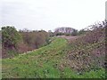 Footpath to Church Marshes Country Park in ME10 2PL