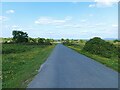 Straight road through Castlemorton Common in WR13 6LH