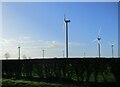 Lissett Wind Farm on former WW2 airfield in YO25 8PX