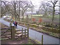 Clough Brook Footbridge and Clough House in SK11 0BD