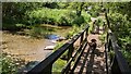 Footbridge over stream near Broadmayne in DT2 8JG