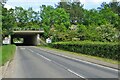 Bridge carrying the M11 over Royston Road in CB11 4UJ