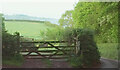 Gate near Ambrook Lodge in TQ12 5UJ