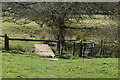 Footbridge, Saxon Shore Way in TN26 2LR