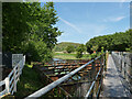 The Rolling Bridge over The Ulverston Canal in LA12 7QW