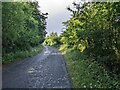 The minor road next to the A487 in LL56 4JT