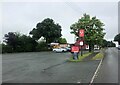 Car park for the Red Cow public house in ST9 0DT