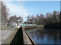 East end of Tummel Bridge aqueduct in PH16 5SB
