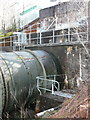Start of pipeline to Tummel Bridge power station in PH16 5SB