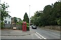Phone box in Darrington in WF8 3DQ