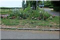 Floral display on Mill Road, Eggington in LU7 9QL