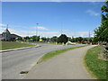 Roundabout on Blackhall Road in AB51 5TE