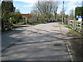 Bledlow: Sandpit Lane disused level crossing in HP27 9PJ