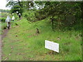 Walkers on the Cateran Trail at Bamff in PH11 8LF