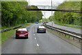 Footbridge over Bromsgrove Highway at Redditch in B97 5TE