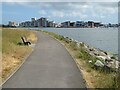 Poole Harbour Trail at Holes Bay, Poole in BH15 2AY