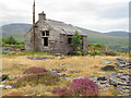 Derelict winding house at Pen-yr-Orsedd Quarry in LL54 7BD