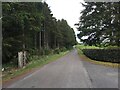 Minor road near Mill of Argaty in FK16 6EN